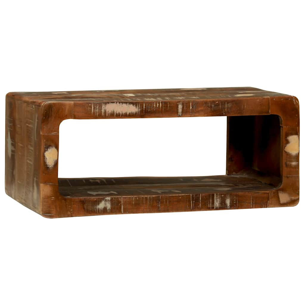 TV Cabinet With Shelf With Storage Solid Mango Wood