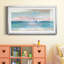 Coucher de soleil pastel - reproduction d'art encadrée de qualité supérieure - prête à être accrochée-966339077-966339078