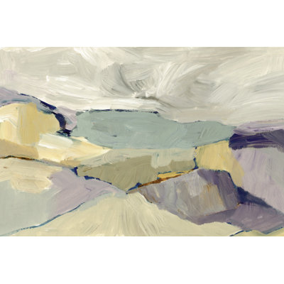Impression sur toile Iyasia Misty Bluff I par Victoria Barnes