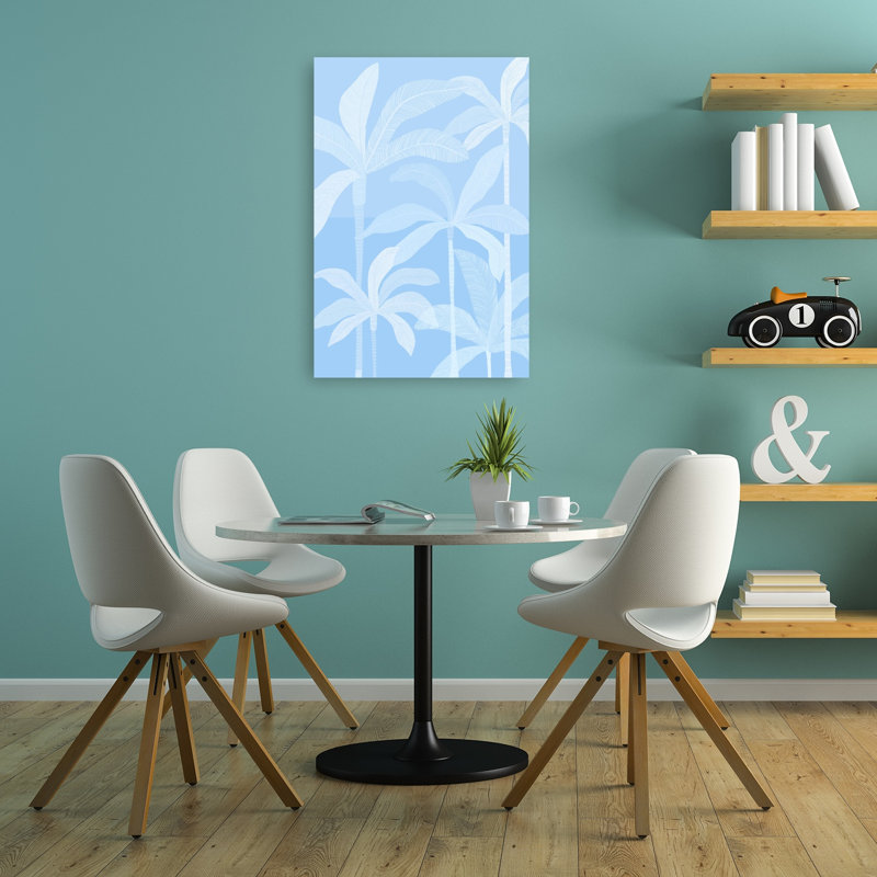 Palmier serein, palmiers tropicaux minimalistes, H 36 po x l 24 po