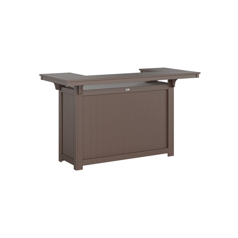 Berlin Gardens Natural Outdoor Island, Chocolate Brown