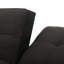 Canapé-lit futon convertible avec pattes en bois