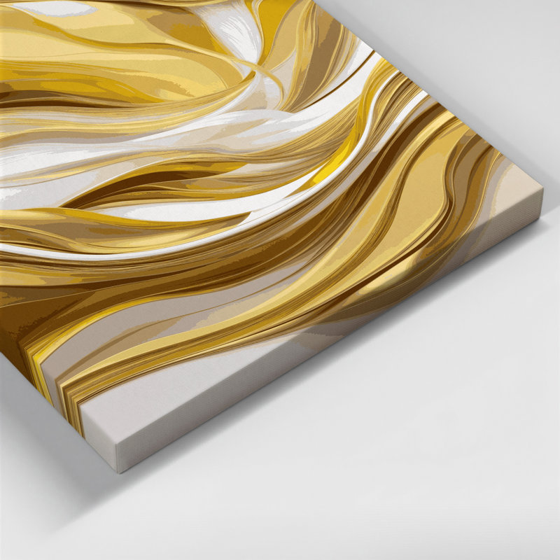 Art numérique sur toile, abstraction numérique 57, H 16 po x l 20 po