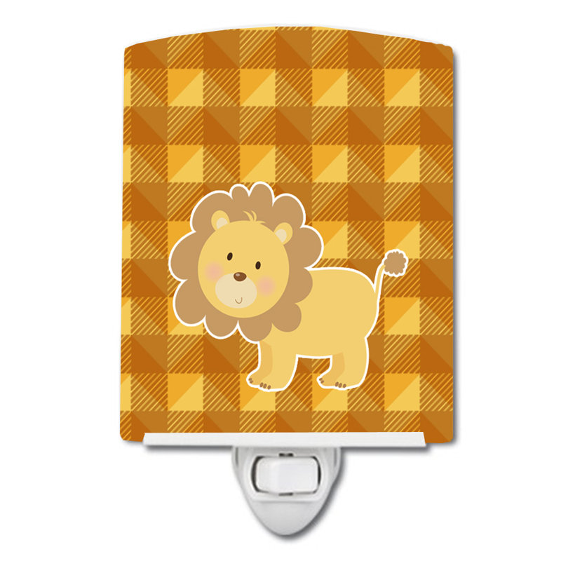 Lion Ceramic Night Light