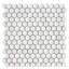 Confetti II™ 1" x 1" Beveled Glass Honeycomb Mosaic Wall & Floor Tile-53641125