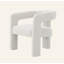 Ensemble de 2 chaises d'appoint Loma Beige Boucle