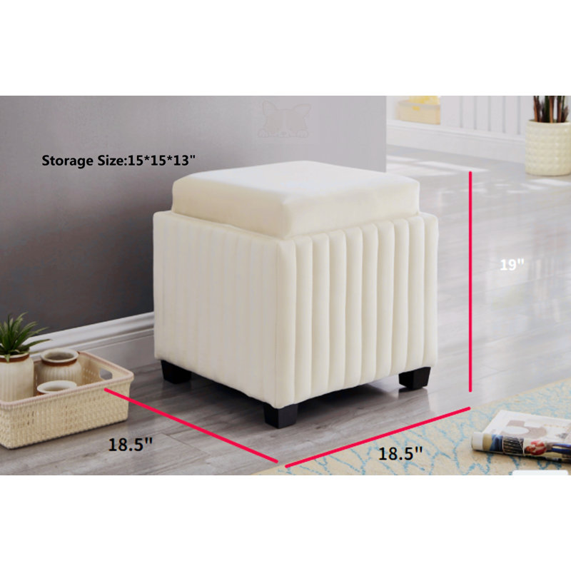 Table basse Ekstrom, Beige