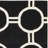 Rodgers Hand Woven Flat Weave Wool/Cotton Geometric Rug in Black/Gray-1216001461