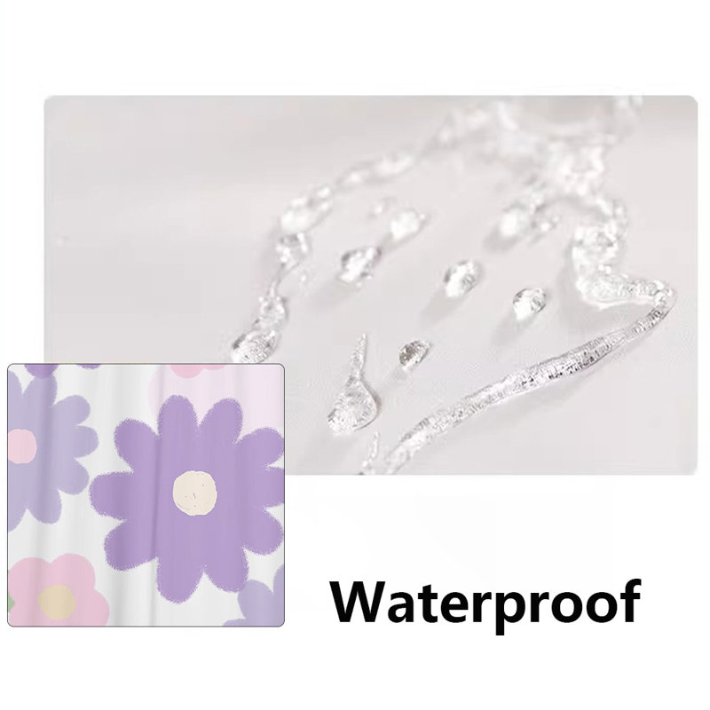 Rideau de douche en polyester