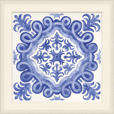 Ornate Tiles 4 Framed Print