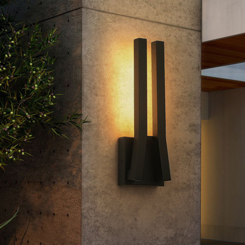 Modern Minimalist LED Outdoor Wall Sconce Light Waterproof