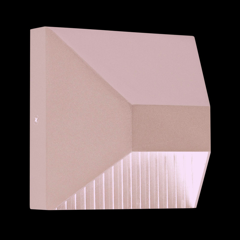 Applique murale à DEL de 5 pouces, DEL écoénergétique, 3 températures de couleur possibles, à intensité variable, diffuseur en acrylique à jet de sable, sélectionnable,