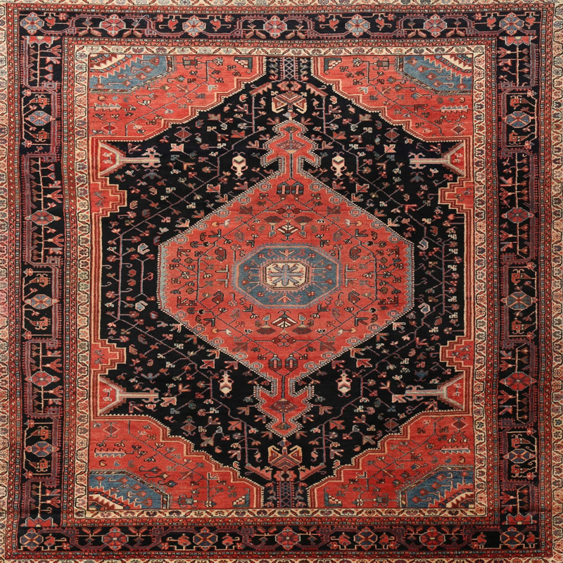 Oriental Indoor Rug, Square 8'