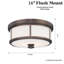 Wilcher 3 - Light Flush Mount-818962901-818962890