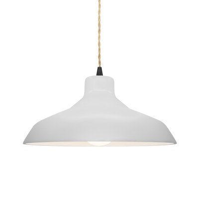 Fallon Ceramic Dimmable Pendant