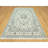 Carlosantonio One-of-a-Kind Rectangle 8'10" X 12'3" New Age Wool Area Rug Ivory