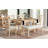 Sarinity 6 - Person Trestle Dining Set-2020033481
