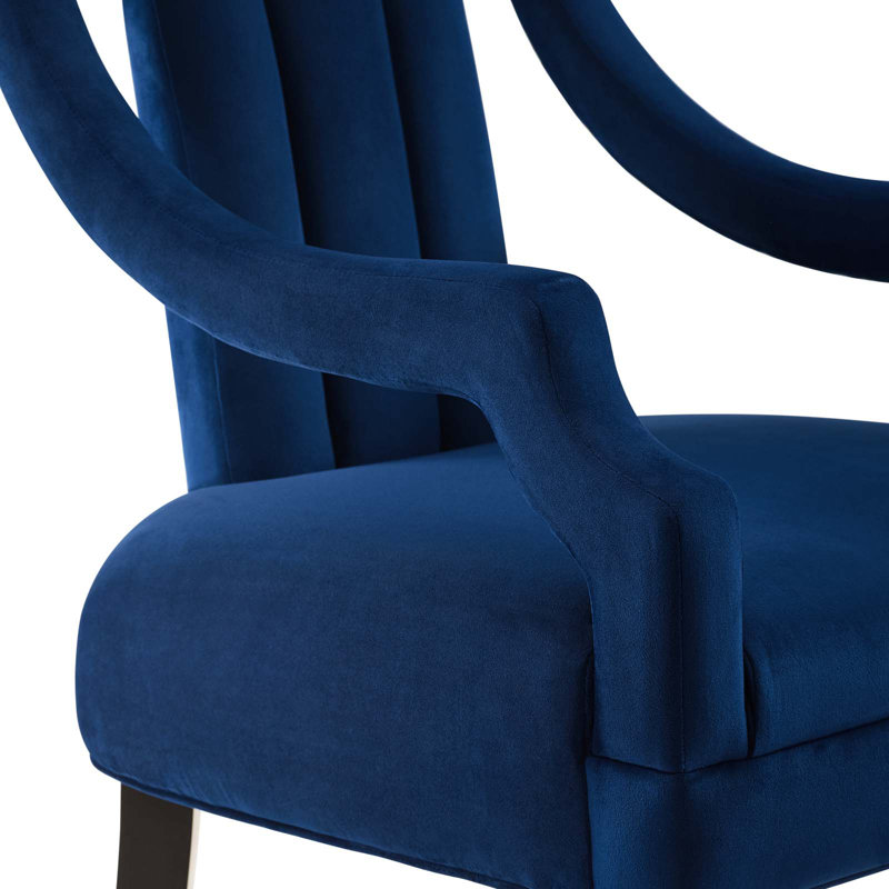 Chaise d'appoint Harken, Bleu marine