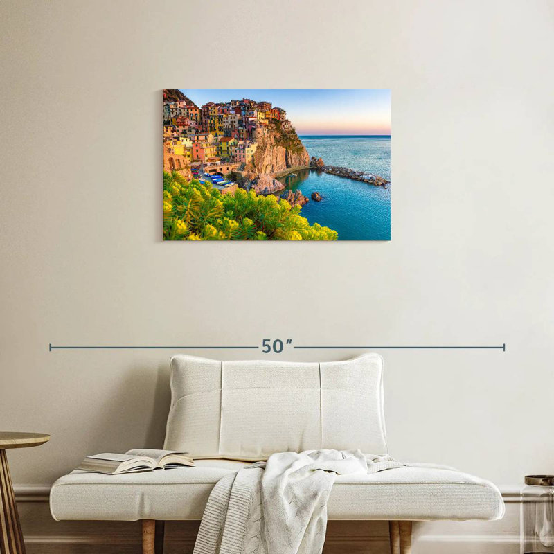 Alvord Seaside Cinque Terre, H 20 po x l 30 po