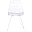 Chaise d'appoint à dossier en métal Trond Windsor-1379426466