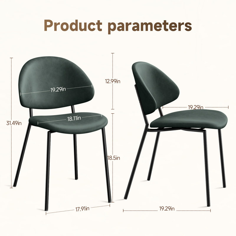 Dining Chairs, Green