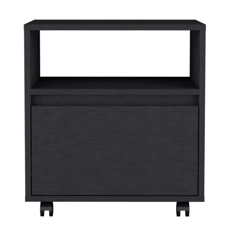  Table de chevet 1 tiroir Briarwood, Noir
