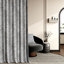 Odele Velvet Semi Sheer Curtain Pair-1149293359-1149293398