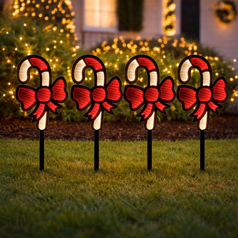 Candy Cane Pathway Light Ekkolight