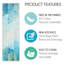 Sea Design Blue/White Stair Tread