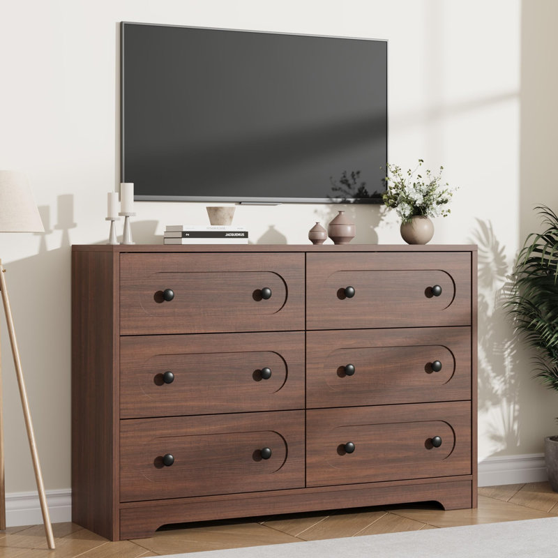 Commode 6 tiroirs Mid-Century