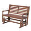 Banc coulissant en bois massif Borrero