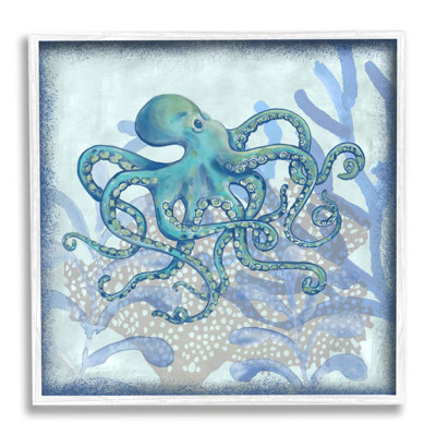 «Layered Octopus Coral Botanicals», art numérique par Erica Christopher