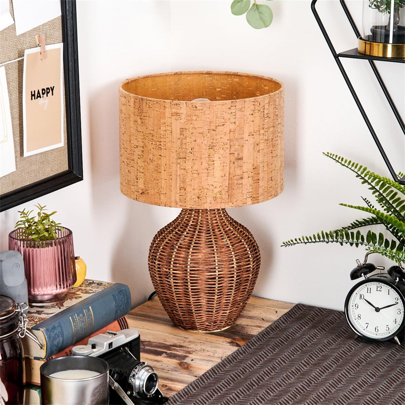 Wicker/Rattan Table Lamp