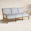 Haley Teak Patio Sofa with Cushions-38579408-70063489-93646316