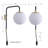 Birchanger Plug-in Armed Sconce-1792291455
