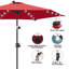 Parasol de marché éclairé 7 pi 6 po-70244304