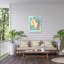 Toile d'extérieur «Conch Shell and Coral» Lori Schory-87944696