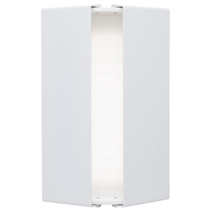 Iroha - Applique murale à DEL - CCT sélectionnable, Blanc mat