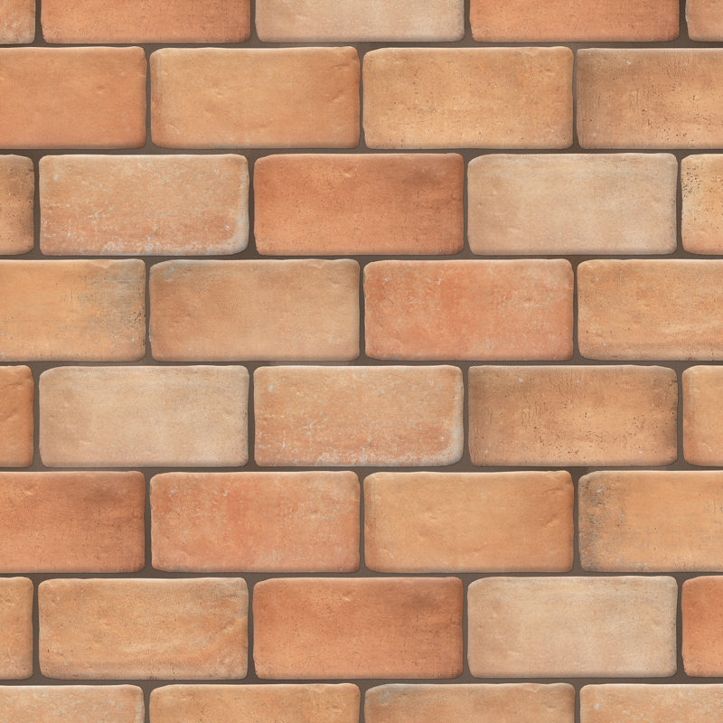 Benisa 5-7/8 In. X 11-7/8 In. Porcelain Floor And Wall Tile, Light Brown