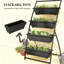 Plant Stand Grow Container,4-Tier Vertical Raised Garden Planter With 4 Boxes,For Vegetable & Flowers-591740798