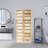 10-Tier 40 Pair Foldable Double Column Shoe Rack with Magnetic Clear Doors, Versatile Shoe Organizer for Entryway Closet Small Spaces-934939424-930431802
