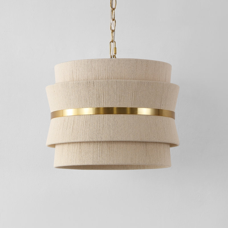 Luminaire suspendu géométrique à 3 lumières Abbington
