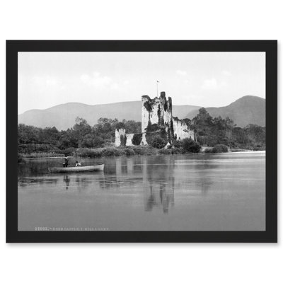 Vintage Photo Ross Castle Killarney Kerry Scenic Ireland by Value Does Not Apply - Single Picture Frame Print