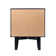 Mags Solid Wood Groove 2-Drawer Nightstand
