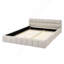 Grand cadre de lit tapissier grand avec tissu épais, lit plateforme très grand en chenille avec tête de lit et structure solide-841031840-841031846