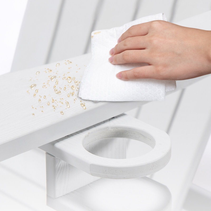 Chaise Adirondack en plastique Roundup, Blanc