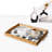 Elegant Glass Tray, 19.7 x 11.4 x 1.4 inches | 100% Durable Glass Construction | Easy to Clean with Damp Cloth | Ideal for Serving, Decorative Display, and Organizing | Stylish Addition to Home Décor-620854101