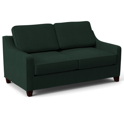 Clark 74" Square Arm Sofa Bed with Reversible Cushions