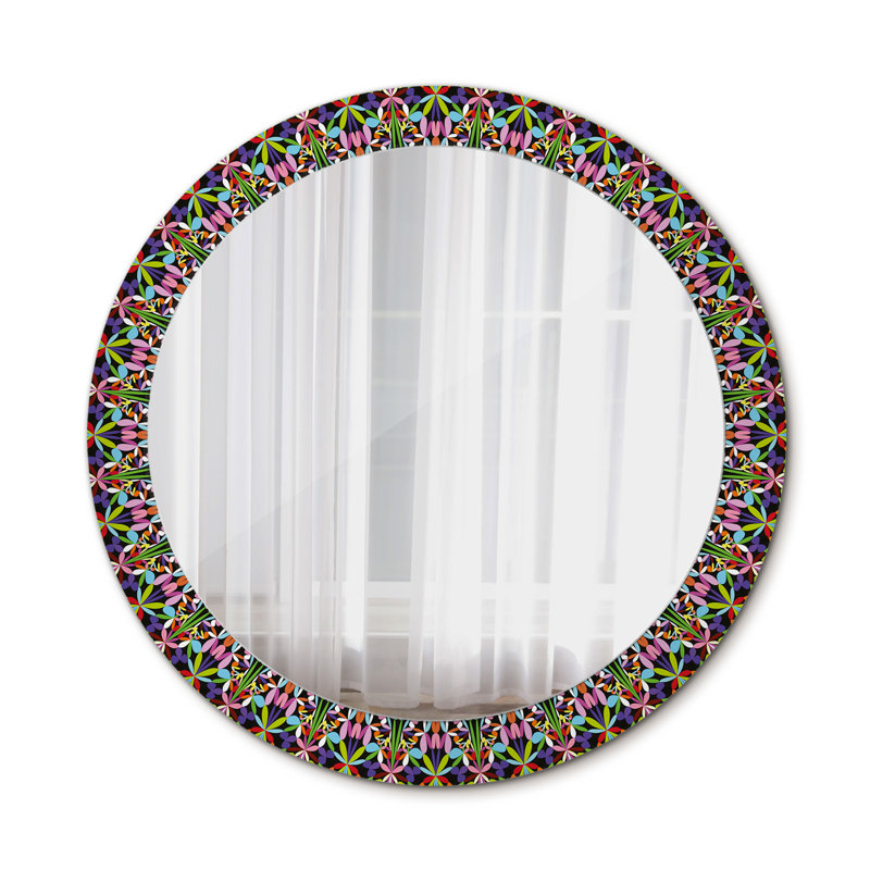 Huldar Glass Flat Wall Mirror