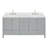 Cambridge 72.25'' Double Bathroom Vanity with Top-2102756349